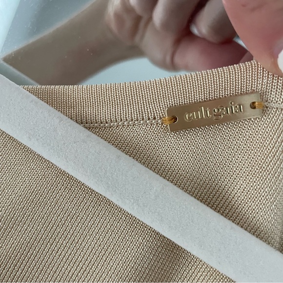 NWOT Cult Gaia Teri Knit Top - Picture 3 of 3